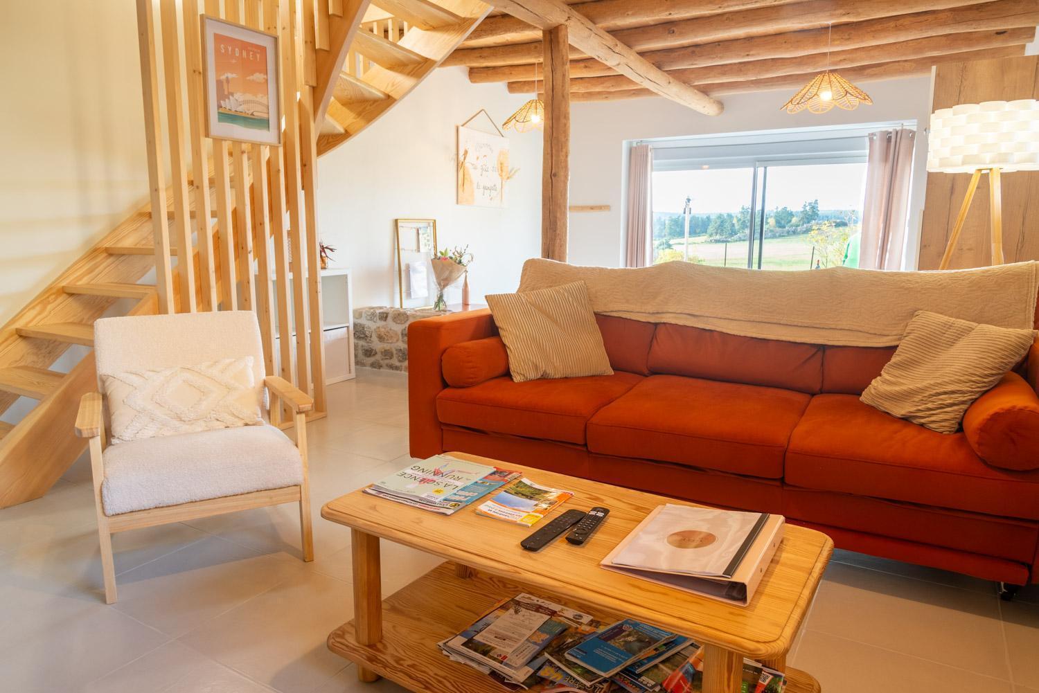 Gite Gite De La Grangette 5/6 Personnes Grandrieu Exterior foto