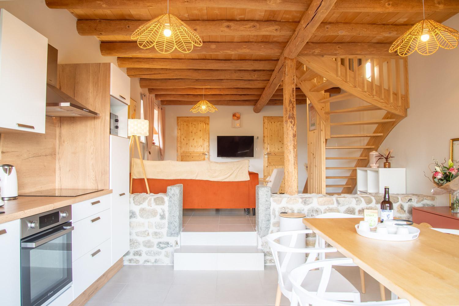 Gite Gite De La Grangette 5/6 Personnes Grandrieu Exterior foto